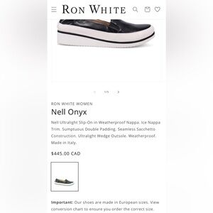 Ron White Nell Onyx Women's Slip-On Sneakers - Black